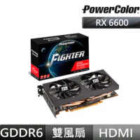 【PowerColor 撼訊】AXRX 6600 8GBD6-3DH 競技版 顯示卡