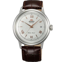 【ORIENT 東方錶】DATE Ⅱ 系列 羅馬刻度復古機械錶-40.5mm 618年中慶(FAC00008W)