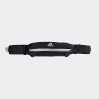 Adidas Run Belt [FJ4510] 腰包 競速 跑步 運動 休閒 反光 輕量 固定號碼布 掛環 黑