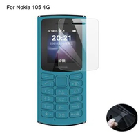 Hydrogel Film Not Glass for Nokia 105, 4G HD Screen Protector, Anti Blue Ray Soft Film, Nokia105, 1Pc