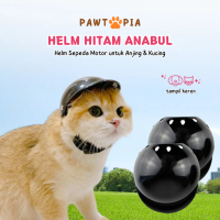 Helm Anjing Kucing - Pet Helmet - Helm Hewan Peliharaan - Helm Sepeda / Motor Untuk Anjing Kucing - 