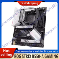 Used ROG STRIX B550-A GAMING with AMD B550 chipset AMD Ryzen 3000 4 × DDR4 128GB PCI-E 4.0 2 × M. 2 6 × SATA III ATX