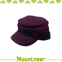 【Mountneer 山林 中性3M鋪棉耳罩軍帽《葡萄紫》】12H02/保暖帽/戶外/登山