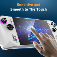 HD Tempered Glass Scratch Proof Game Console Tempered Film Explosion-proof Anti-fingerprint Oil-resistant for ASUS Rog Ally