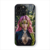 Glossy Case HP Mitsuri Kanroji Demon Slayer Untuk IPhone/Oppo/Samsung/Vivo/Realme/Xiaomi/Poco