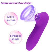 Sucking Vibrator For Female Clitoris Stimulator Clit Sucker Nipple Sucking Sex Toys For Adults Masturbator Women