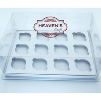 Box Cupcake Isi 12 Putih