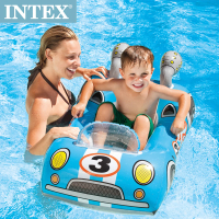 【INTEX】兒童造型游泳圈-車子/飛機/魚(59380)