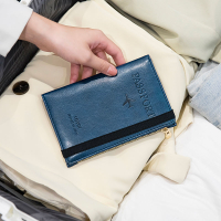 護照夾 米印RFID防盜刷護照保護套本 韓國旅行機票護照夾ins多功能證件袋 證件包