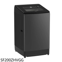 日立家電【SF200ZHVGG】20公斤三段溫水SF200ZHV靜墨灰洗衣機(含標準安裝)