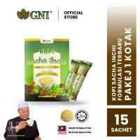 GNI Kopi Sacha Inchi Tanpa Gula Putih Formulasi Baharu  Dengan Tambahan Buah Kulim Dan Bawang Hitam