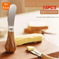 15PCS Bread Spreader Multipurpose Toast Spreader Smooth Spreading Stylish Breakfast Essential Innovative Butter Knife