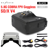 SKYZONE Cobra SD X V4 FPV Video Goggles Receiver 5.8G Head Tracker DVR for FPV Racing Drone