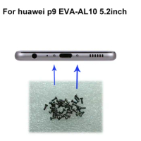 2PCS For Huawei P9 P 9 Buttom Dock Screws Housing Screw nail tack For Huawei P 9 EVA-AL00/EVA-AL10/EVA-TL00 Mobile Phones