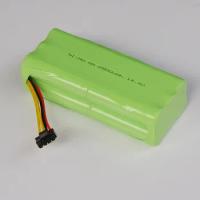 NEW 14.4V Ni-MH AA rechargeable battery cell Pack 2500MAH for Ecovacs Deebot Deepoo X600 ZN605 ZN606 ZN609 Midea Vacuum Cleaner