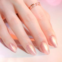Genish Manicure - 【貓眼磁石】MG04 Elysia 粉光幻紗 60秒速乾指甲油(附送磁石棒)(日本直送平行進口商品)