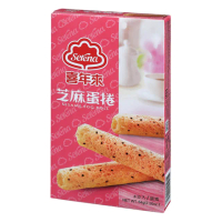 【喜年來】芝麻蛋捲隨手包3盒入(64gX3)