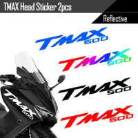 Reflective Motorcycle Accessories Scooter body Side Strip fairing Sticker logo decal For YAMAHA TMAX 500 Tmax530 Tmax500 Tmax560