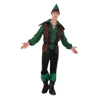 ชุดคอสเพลย์ Peter Pan ราชามังกรผจญภัย คุณภาพสูง สำหรับผู้ชายวัยผู้ใหญ่ Man Clothing Man Clothing