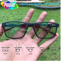 Kacamata Plus Progresif Photocromic | Kacamata Baca Jalan Dobel fokus