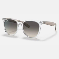 【RAY BAN】RB4379D-659811 方形膠框太陽眼鏡