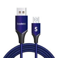 【Soodatek】USB2.0 A 對 Micro B 充電傳輸線(1m)