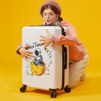 兒童夏令營行李箱拉桿箱年新款男孩可登機小孩子旅行拖箱可坐
