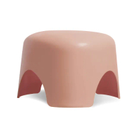 【生活良品】童萌可愛可堆疊防滑三角飯糰小椅凳(粉紅裸色)