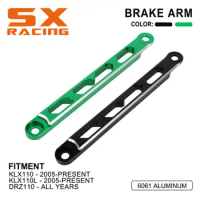 Brake Arm Bracket Lever Clamp For KAWASAKI KLX110 KLX110L 2005-Present DRZ110 All Years Clip Brake Accessories Parts