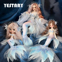 YESTARY DIY BJD Blythe Doll Clothes 1/4 1/6 ob11 Toys Accessories Mermaid Jiaoren Dolls Clothes DIY Dolls Clothes Material Pack