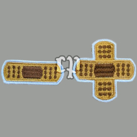 Clothes Patch - Patch Bordir Logo Plester