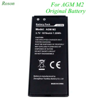 Roson Mobile Phone Battery for AGM M2,1970mAh New Back up Batteries Replacement For AGM M2 Original CellPhone li-ion Battery