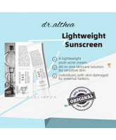 Dr. Althea 345 Relief Cream Facial Moisturizer Lotion Serum Ceramide for redness sensitive and acne 