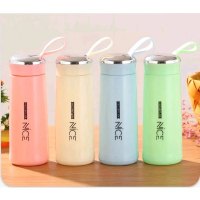 botol minum kaca nice import 400ml botol nice termos beling