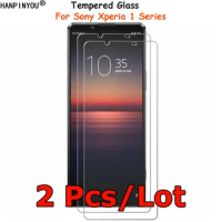 2 Pcs/Lot For Sony Xperia 1 V IV II III Tempered Glass Screen Protector Explosion-proof Protective Film Toughened Guard