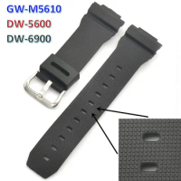 GW-M5610 DW-5600 DW-6900 Smart Bracelet Watchband Silicone wristband Strap DW5600 DW6900 Watch Band Replacement 16MM