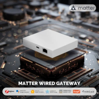 Tuya Zigbee Matter Thread Gateway Smart Home Bridge Matter Hub Support Voice Control Siri Homekit Smartthings Google Alexa