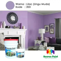 Cat Tembok Eksterior HEAVEN PAINT Waterproof | Pelapis Anti Bocor | Anti Air & Tahan Lama | Lilac 20