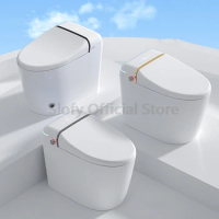 Smart Toilet with Bidet Built-in Water Tank One Piece Toilet for Bathrooms Auto Open Heated Seat Night light Digital Display
