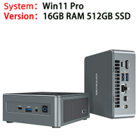 GEEKOM Mini IT11 Mini PC พร้อม I7-11390H (สูงสุด5.0GHz) 16GB32GB DDR4คู่512G1TB SSD Windows 11 Pro ร