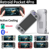 Retroid Pocket 4 Pro 8GB 128G8 Android Handheld Gaming 4.7-inch Touch Screen 5000mAh Battery WIFI 6 Bluetooth5.2 Game Player