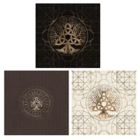 Tarots Table Altar Cloth Metaphysical Board Game Mat Pendulum Divinations Altar Tablecloth Board Game Card Pad