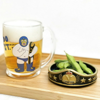 摔角選手玻璃馬克杯 附杯蓋 小菜碟 啤酒杯 墨西哥摔角手玻璃杯 擂臺摔角 冠軍腰帶 玻璃杯 - 現貨 日本美濃燒 台灣出貨 台灣現貨 選物 雜貨 五金 日本製 日本選物 日本雜貨 代購 日本代購 日本