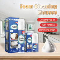 Grease Cleaner Household Cleaning Rust Remover Kitchen Dirt Cleaning Bubble Spray Washing Multifunctional Cleaner Foam Cleaner
