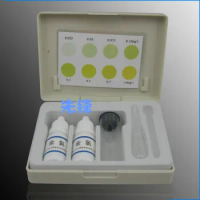 Chlorine test kit rapid test kit for rapid detection of free chlorine 0.025-1mg/l colorimetric method