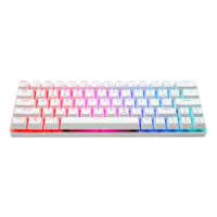 Wired Wireless Mini Gaming Keyboard RGB Backlit Bluetooth 5.0 Mechanical Switch 60% Keyboard For Multi-Device Mobile PC Laptop