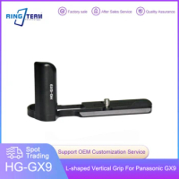 HG-GX9 Mini Hand Handle Grip Holder Vertical Quick Release Board For Panasonic Lumix GX9 GX85 GX80 GX7 Mark III II Camera