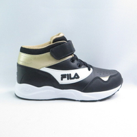 FILA 2J442Z080 中大童 機能運動鞋 慢跑鞋 支撐 穩定 黑【iSport愛運動】