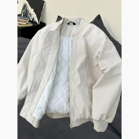 American Style Jacket Flight Jacket Cotton Jacket Men's Autumn Winter Casual Versatile Jacket Baseba