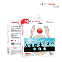 DurCable -YOGA Lightning 1.5 米鋁質接頭強韌編織線 Apple MFI認證 10年保養